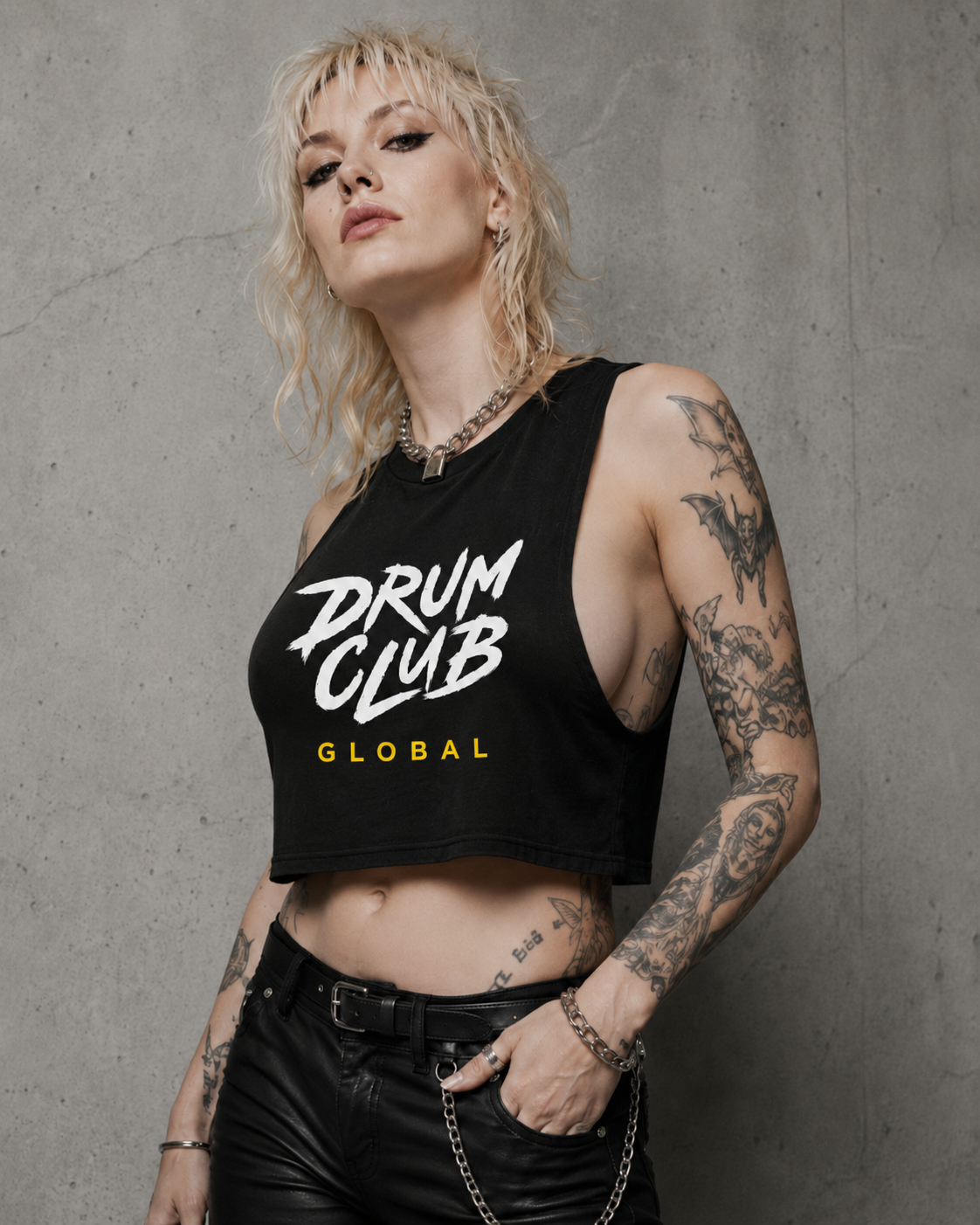 DRUM CLUB Tanks, Sleeveless, Tank Tops