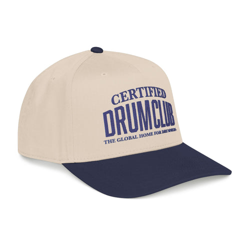 Certified Drum Club Member FOURFOUR Snapback — Blue