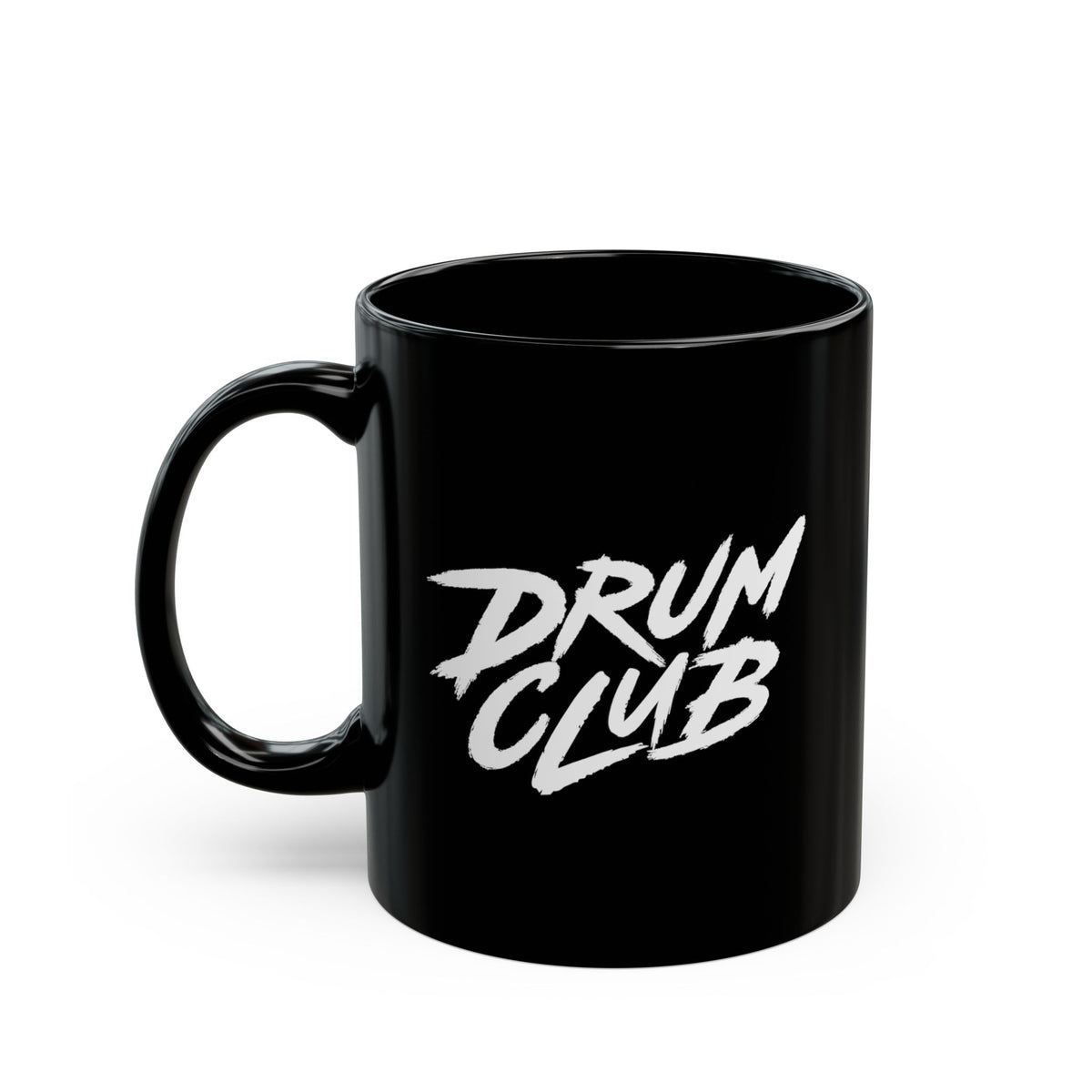 DRUM CLUB Brush Black Mug