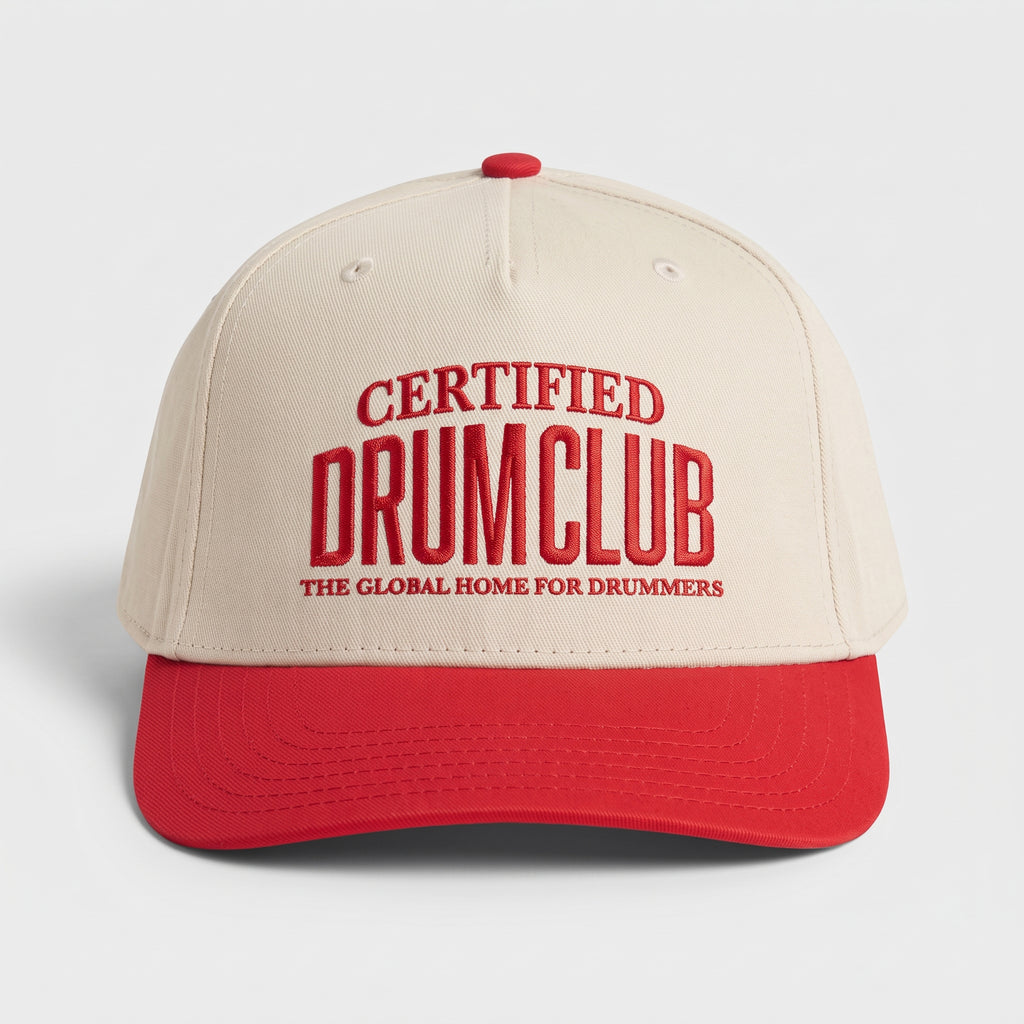 Certified Drum Club Member FOURFOUR Snapback - Red