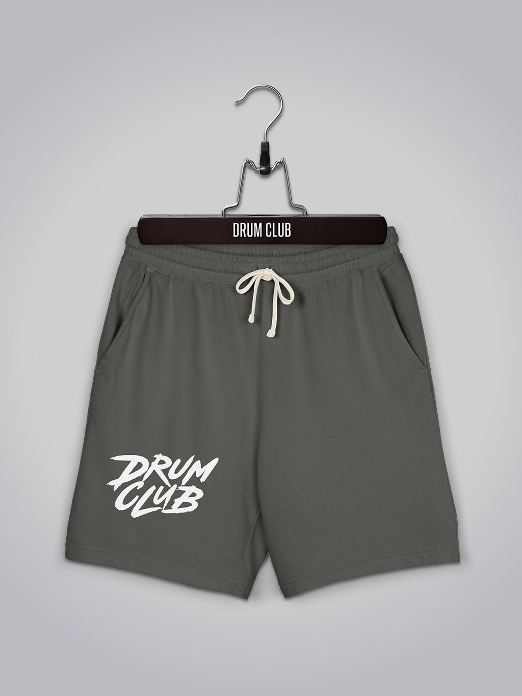 DRUM CLUB Brush Garment-Dyed Fleece Shorts | Unisex